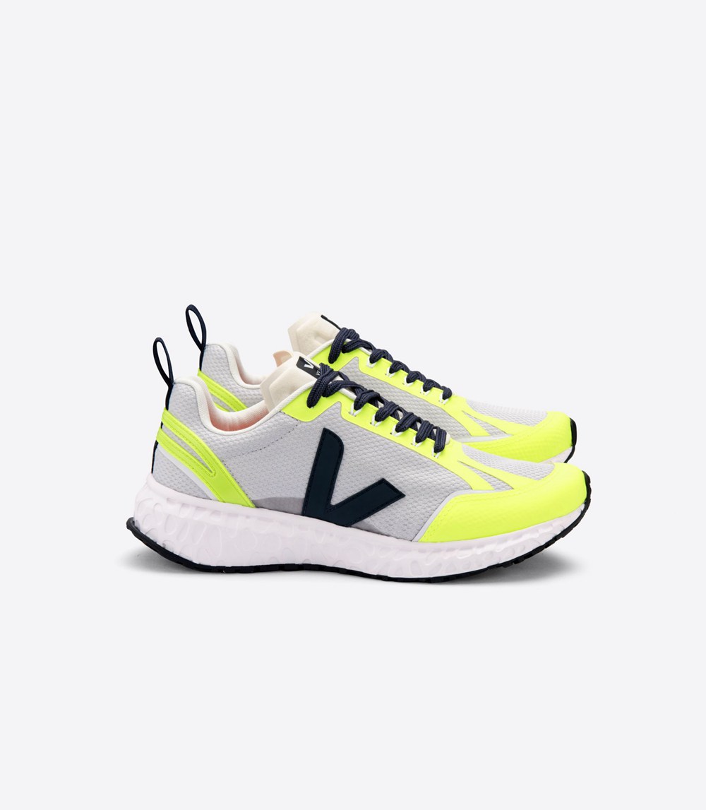 Veja Sneakers Dam - Condor Mesh - Grå/Gröna/Nigga - 091368-QSN